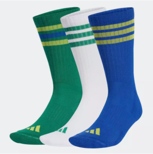 Meias 3 Litras Adulto de Treino Brasil (3 Unidades) Adidas Azul